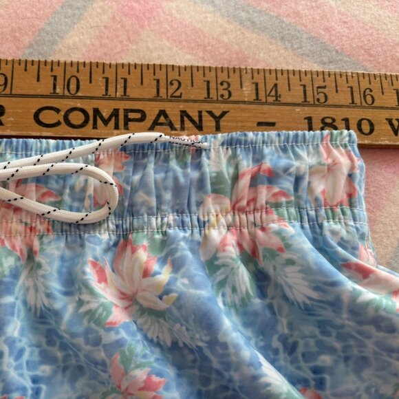 Nautica Floral Print 6" Leg Bathing Suit - Picture 3 of 9